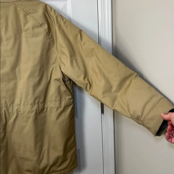 Woolrich Vintage Insulated Timber Jacket Coat Men's size XL tan USA with Hood